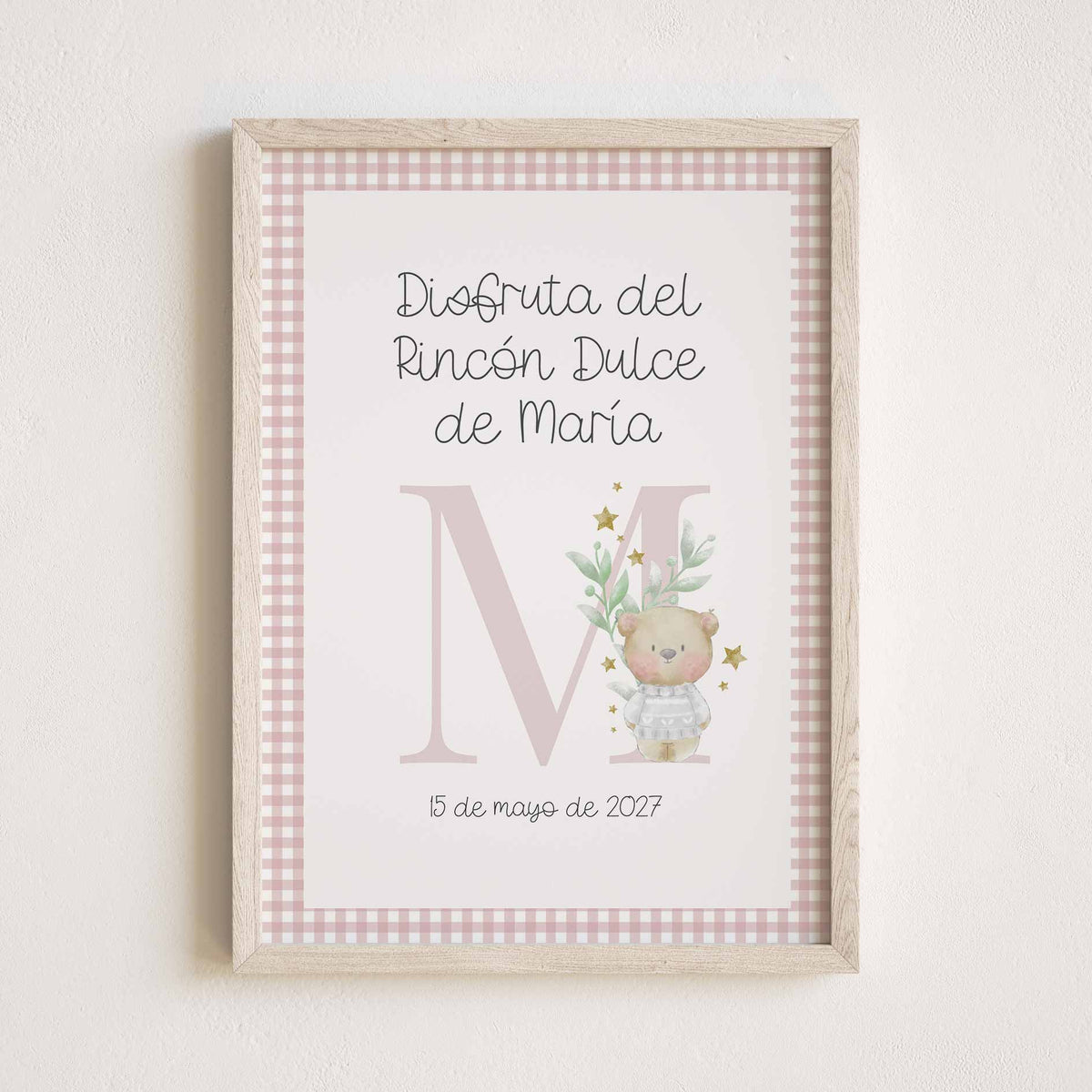 Lámina para Mesa Dulce de Bautizo
