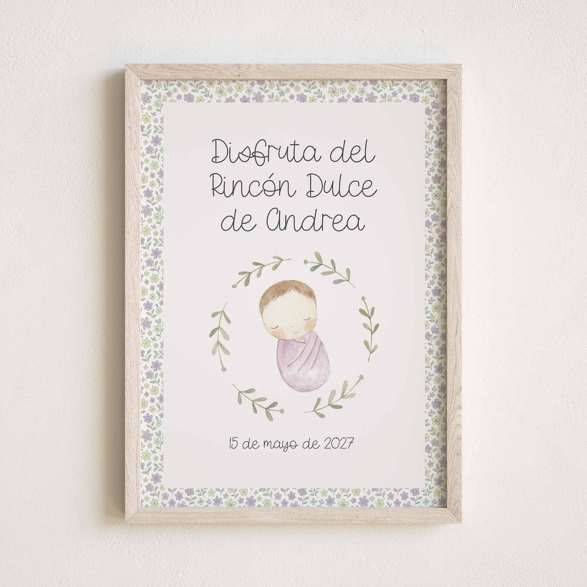 Lámina para Mesa Dulce de Bautizo
