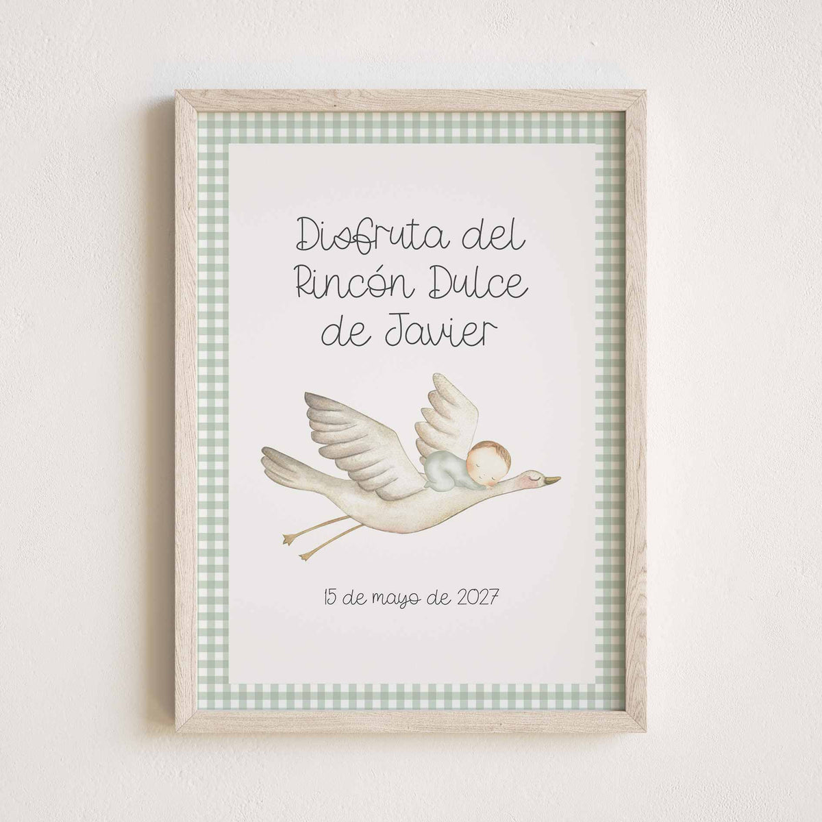 Lámina para Mesa Dulce de Bautizo