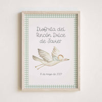 Lámina para Mesa Dulce de Bautizo