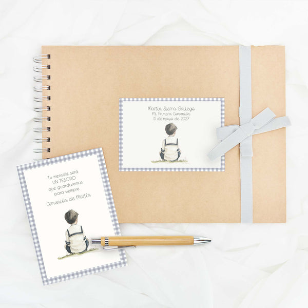 Libro de Firmas Personalizado Para Comunión