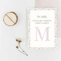Tarjetas marcasitios de Comunión con tronquito