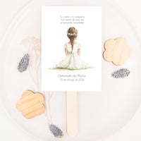 paipay personalizado par comunión de la colección boho