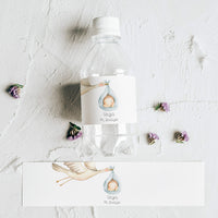 Pegatinas Personalizadas para Botellas de Bautizo (10 uds)