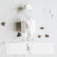 Pegatinas Personalizadas para Botellas de Bautizo (10 uds)