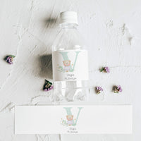 Pegatinas Personalizadas para Botellas de Bautizo (10 uds)