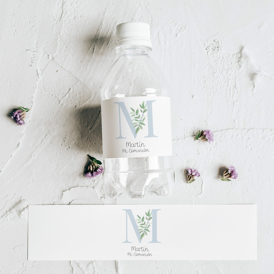 Pegatinas Personalizadas para Botellas de Comunión (10 uds)