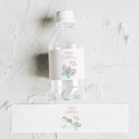 Pack de 10 pegatinas personalizadas para botellas. Perfectas para mesa dulce temática unicornio.