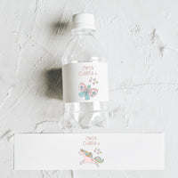 Pack de 10 pegatinas personalizadas para botellas. Perfectas para mesa dulce temática unicornio.