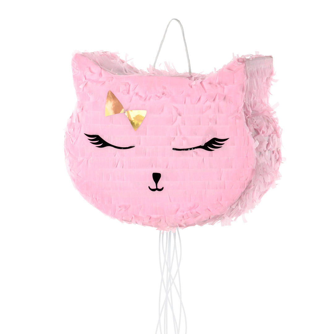 Piñata de gato para niños de 35 cm de alto