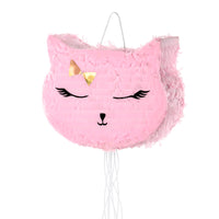 Piñata de gato para niños de 35 cm de alto