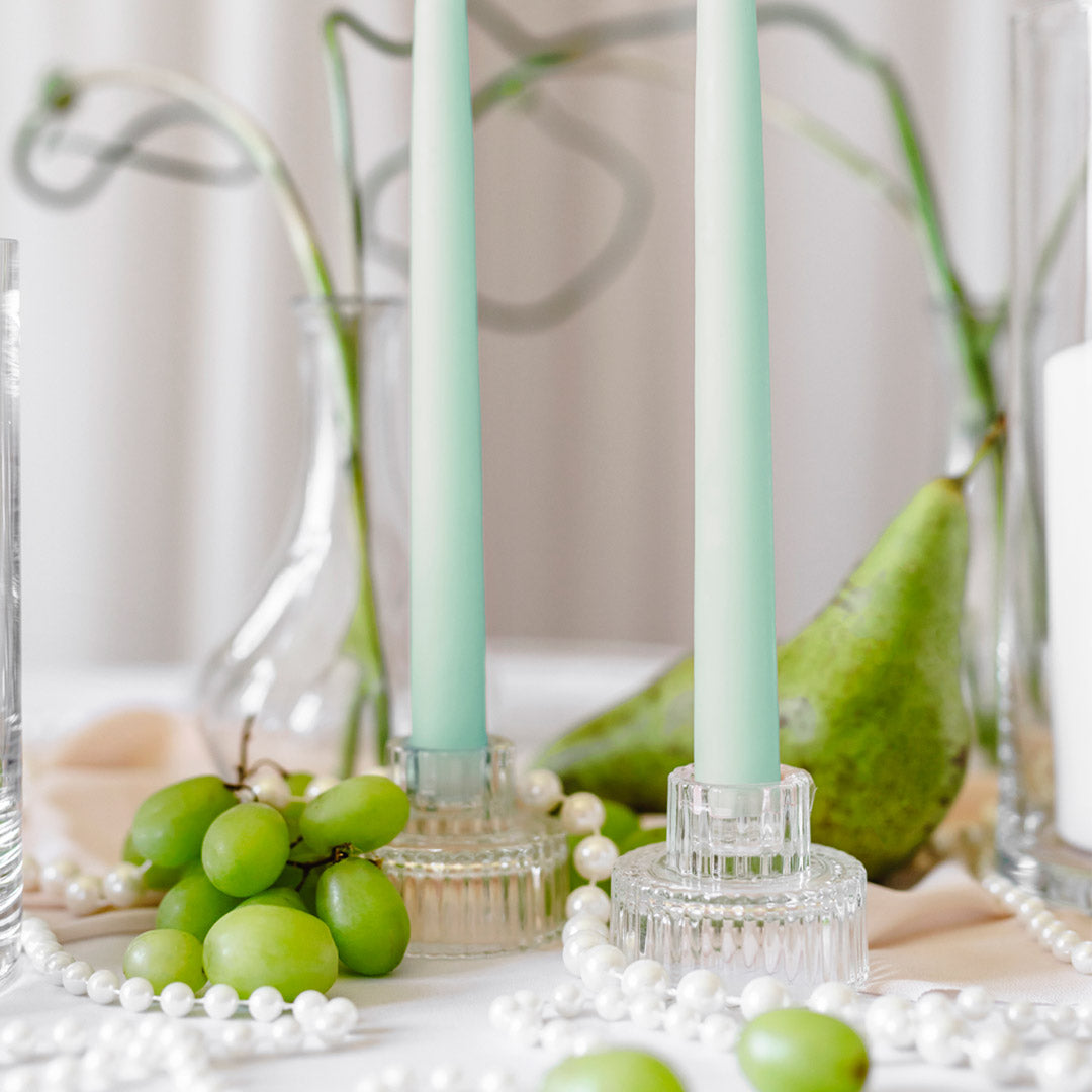 Portavelas de Cristal 2 en 1