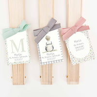 Abanico de Madera para Invitados de Comunión
