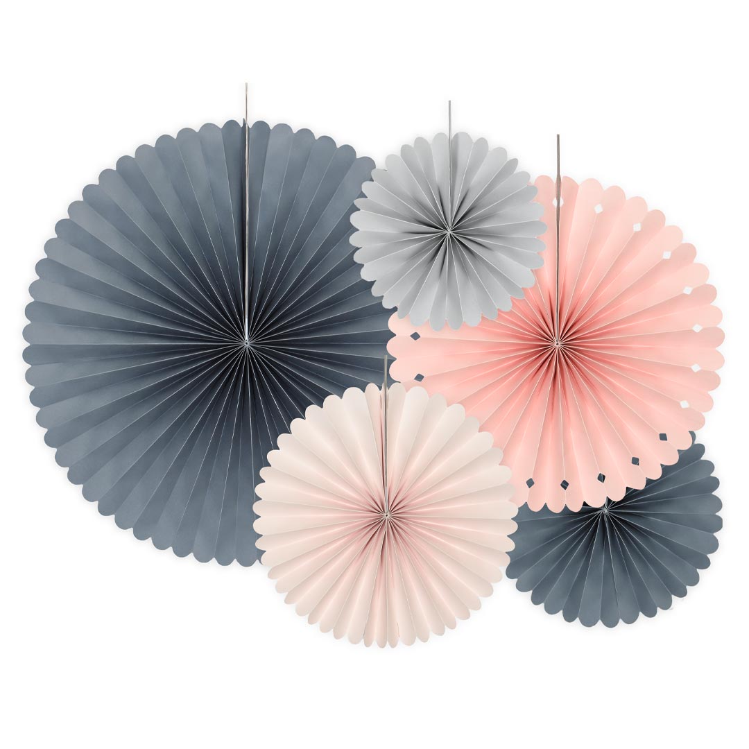 Pack de rosetas decorativas para boda y eventos