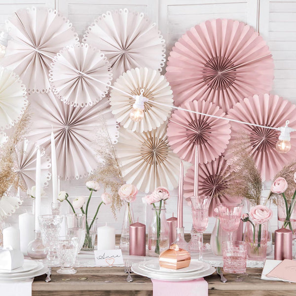 Pack de rosetas XL para bodas y comuniones