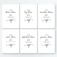 Meseros de la colección Eterna para Boda. Mesas de la siete a la doce. 