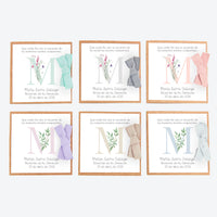 opciones para el corazón de semillas como detalle de invitados de comunión de la colección inicial