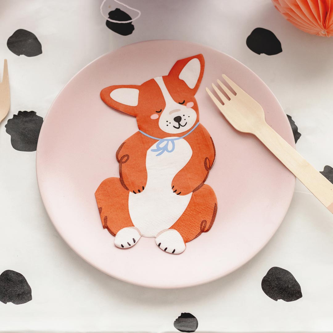 Servilletas de Papel Perrito | Pack 12 uds.