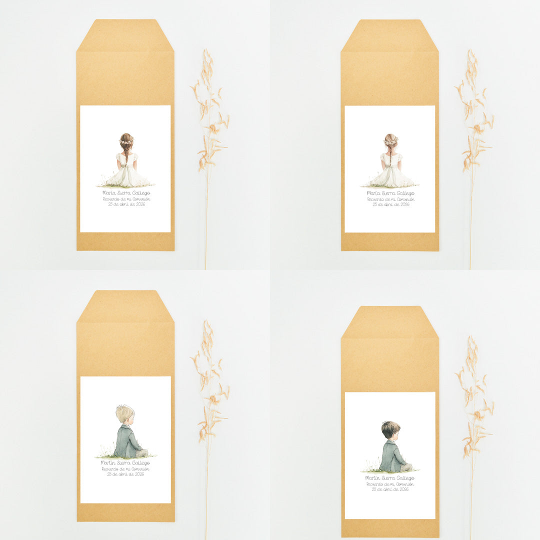 Marcapáginas con Lápiz – Detalle para Niños de Comunión