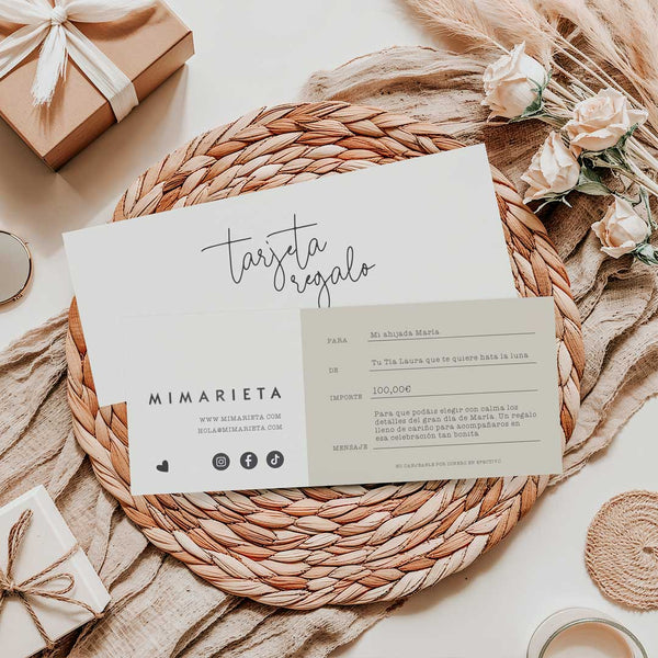 Tarjeta regalo digital MiMarieta