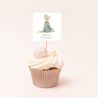 Topper para Cupcakes de Comunión - Pack de 12 uds