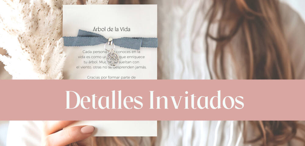 DETALLES INVITADOS BODA ESTRECHA