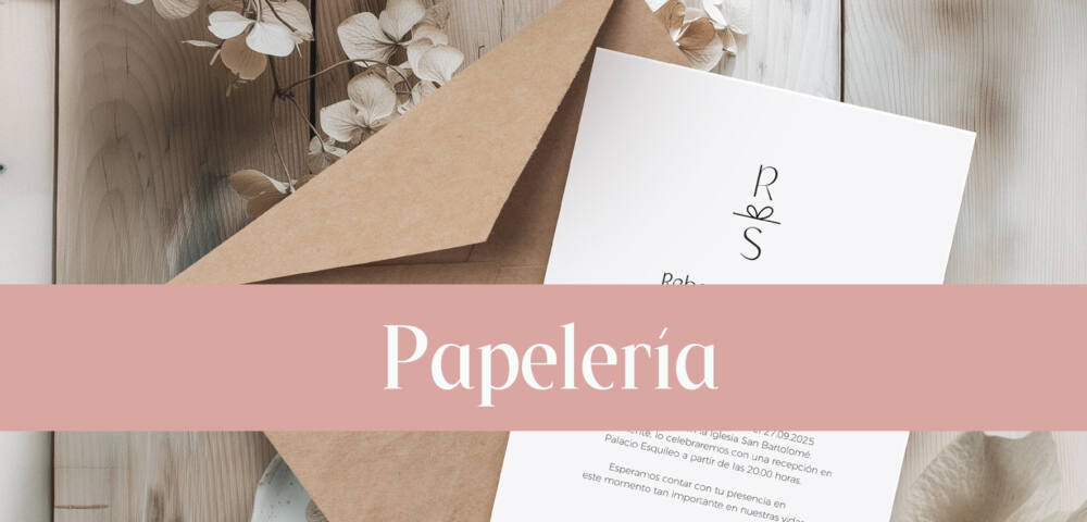 PAPELERÍA BODA ESTRECHA