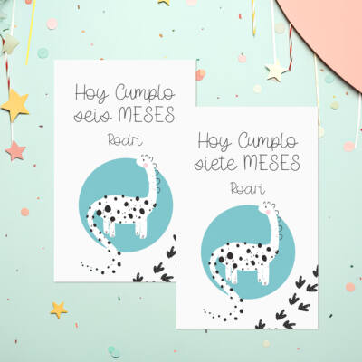 cumple-meses-dinosaurio